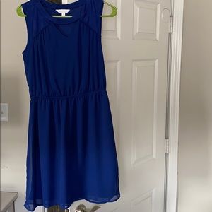 Charming Charlie Navy Blue Dress